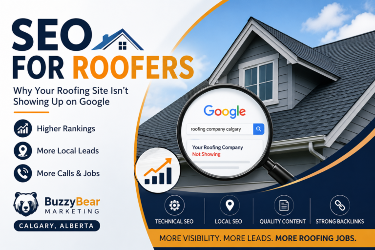 SEO For Roofers - Buzzy Bear Marketing