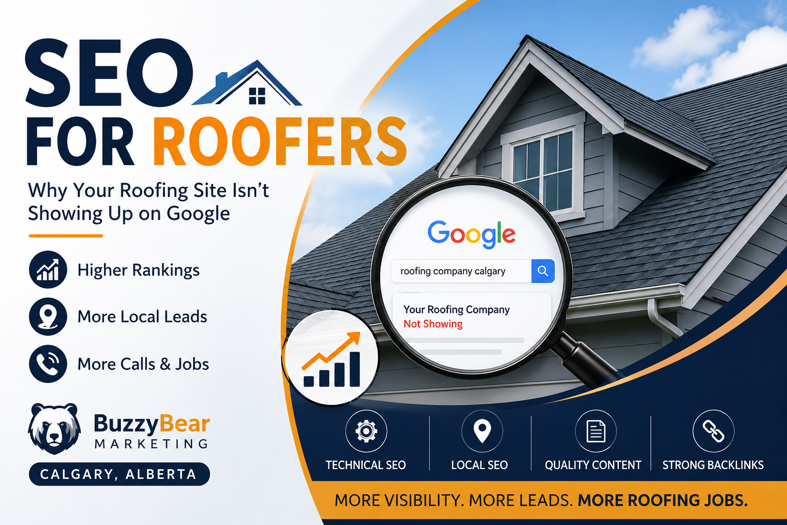 SEO For Roofers - Buzzy Bear Marketing
